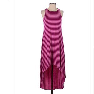 SPLENDID Striped High Low Maxi Sleeveless Casual Dress Size S